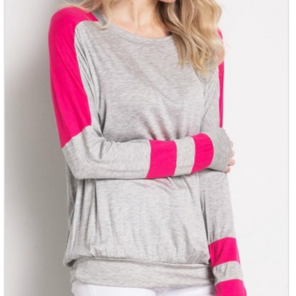 Varsity Color Block Tee - Picture 4 of 4